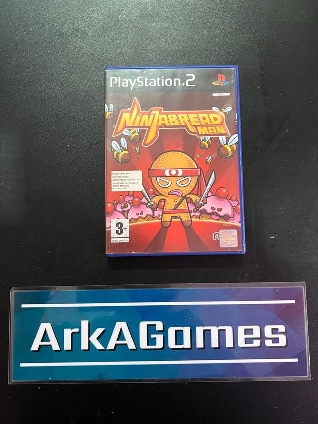 ninjabread man ps2 pal esp