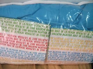 Edredón 5 piezas, sábanas, funda nórdica, cortinas