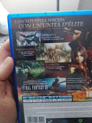 FINAL FANTASY TYPE0 PS4