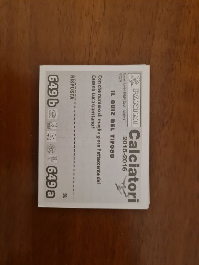 Calciatori Panini 2015-2016