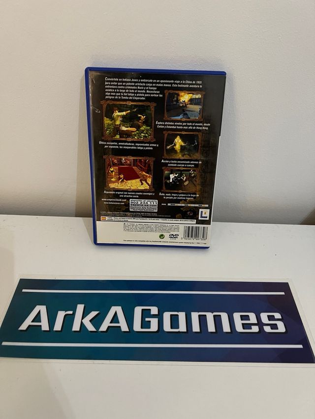 indiana jones la tumba del emperador ps2 pal esp