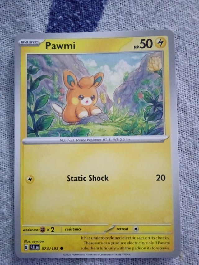 Pokémon cartas varias