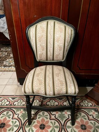 Sillas Antiguas Restauradas Estilo Clásico
