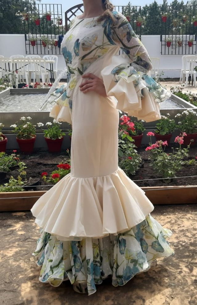 Traje flamenca Aires de feria 