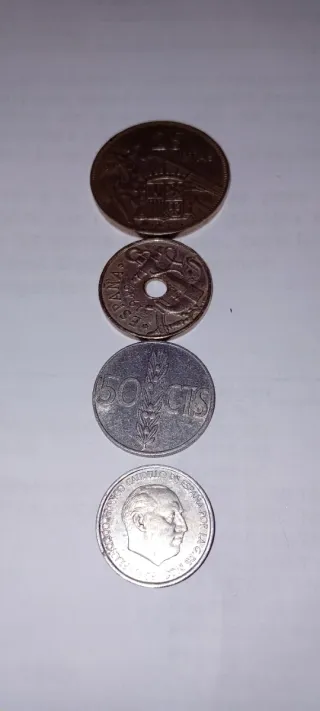 Monedas Españolas F.Franco.