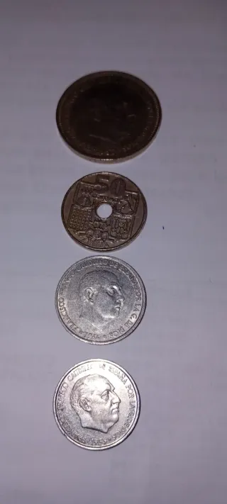 Monedas Españolas F.Franco.