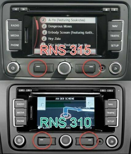 RNS 310 Sd card navi FX V12 Europa West 2021-2022