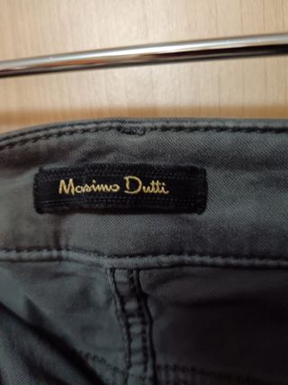 Pantalón mujer Massimo Dutti gris 