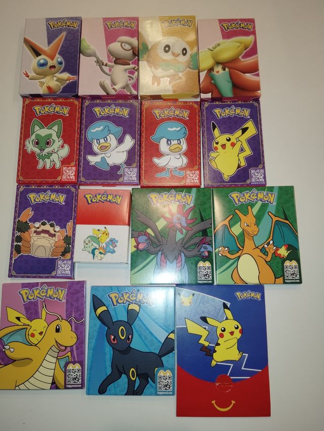 Pokemon McDonald's tcg varias
