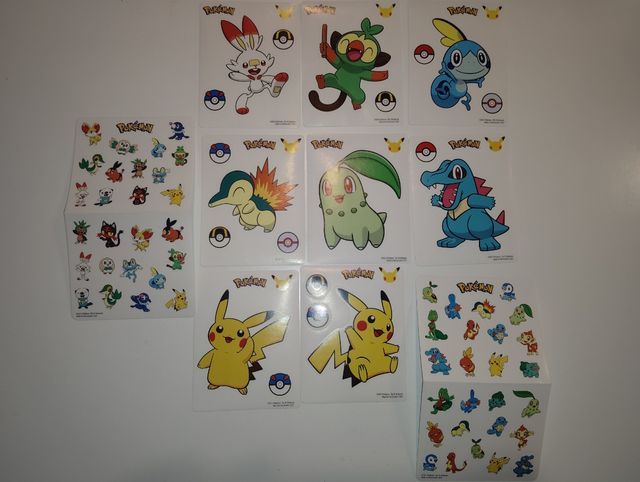 Pokemon McDonald's tcg varias