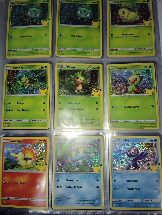 Pokemon McDonald's tcg varias