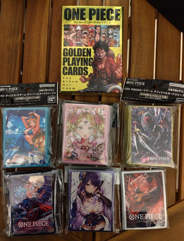 Fundas TCG OnePiece - Oficiales