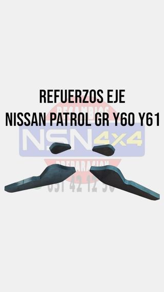 Refuerzos eje Nissan patrol GR y60 Y61