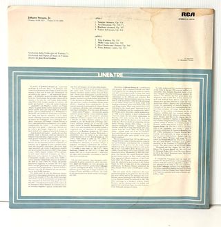 I meravigliosi valzer di Strauss; Vinile 33 giri,