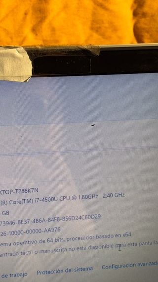Hp 15” i7 Gráfica SSD