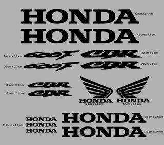 Pegatinas honda cbr 600f