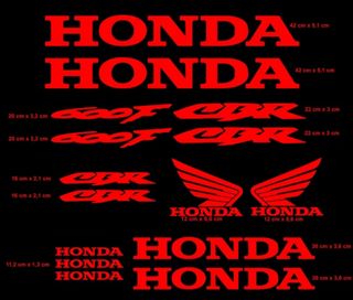Pegatinas honda cbr 600f