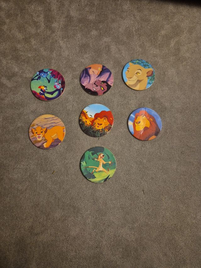 Tazos Rey Leon antiguos