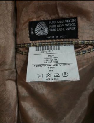 Chaqueta americana Bargant