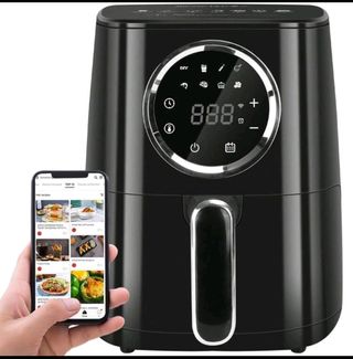 Freidora de aire 5L con función wifi y bluetooth 