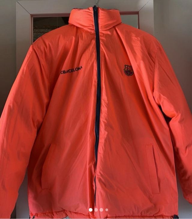 Piumino reversibile Barça taglia M