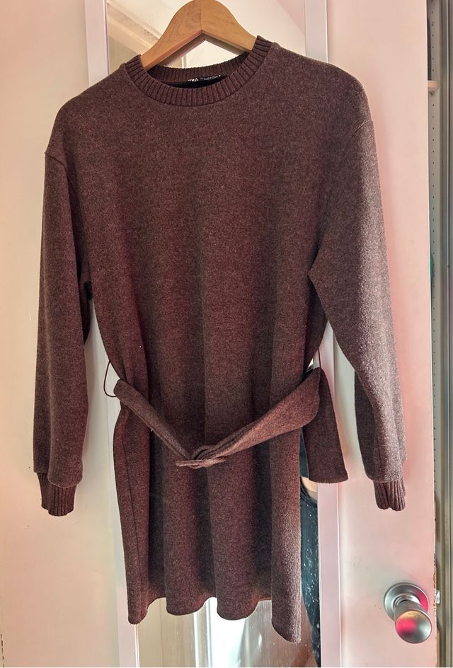 Vestido soft cinturon