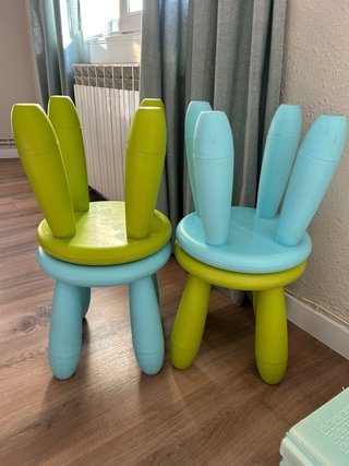 Sillas ikea niños