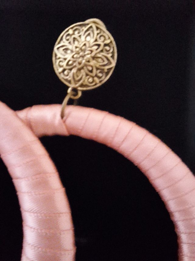 Pendientes largos amatista