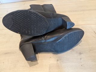 Botas altas piel Natalia Blanco 