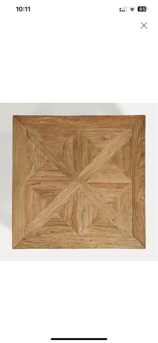 Conjunto mesas mimosa Olmo trabajado