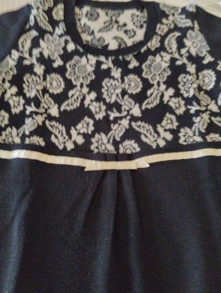 Vestito in maglia nero