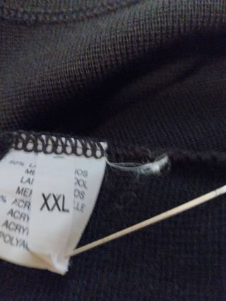 Vestito in maglia nero