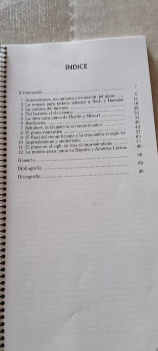 Libro de música