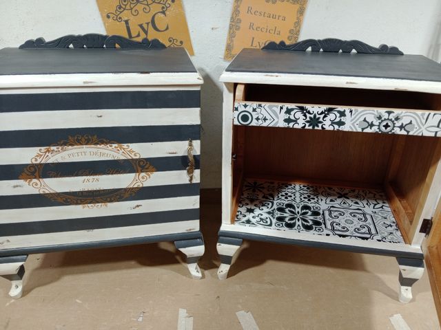 Mesitas Vintage París 