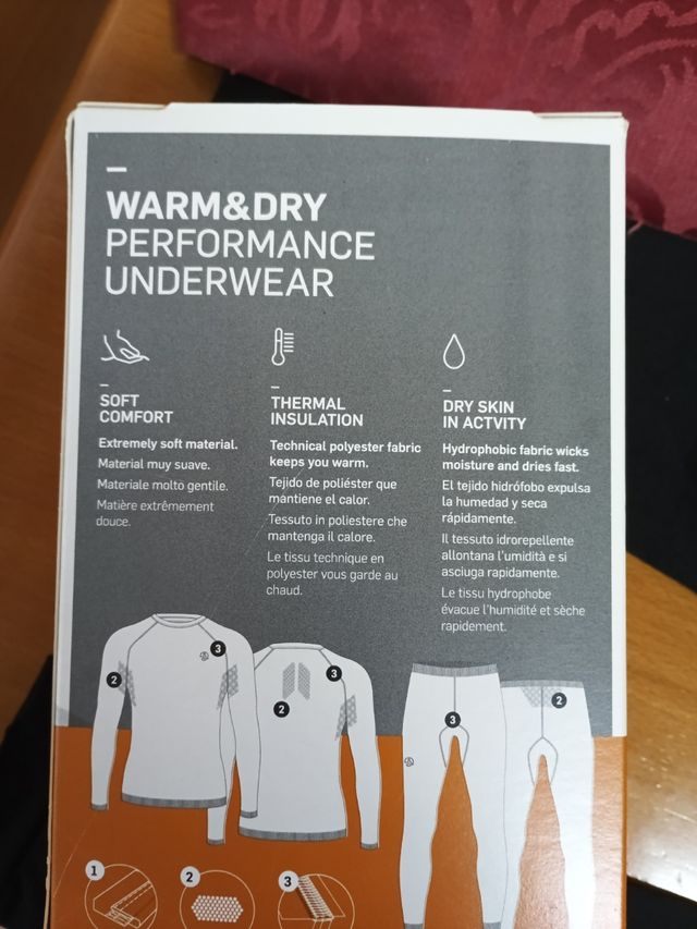 Pantalón térmico hombre