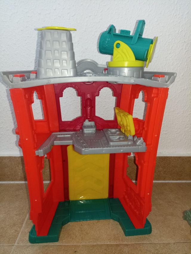 Estación de bomberos Play Doh plast