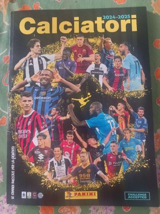 Album figurine panini calciatori 2024-2025 nuovo