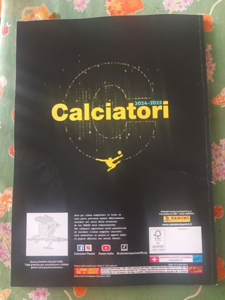 Album figurine panini calciatori 2024-2025 nuovo