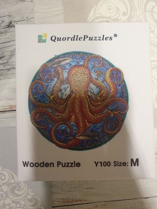 Puzzle de madera pulpo