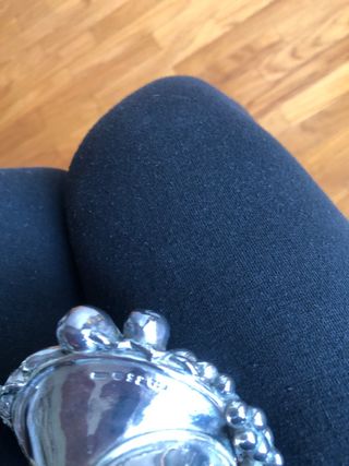 Cornamusa in argento