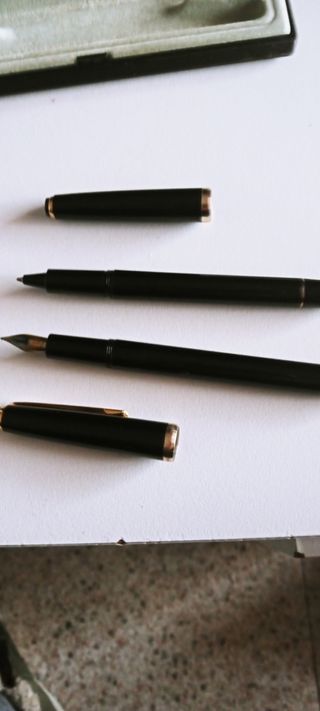 INOXCROM pluma estilográfica bolígrafo Oro.