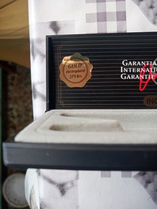 INOXCROM pluma estilográfica bolígrafo Oro.