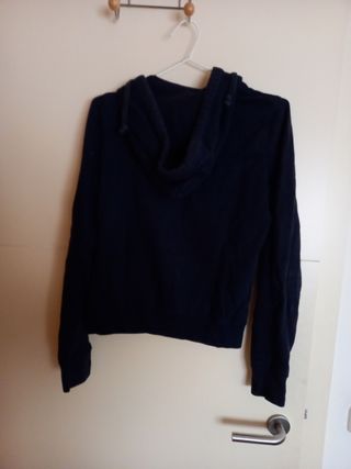 Sudadera azul hollister