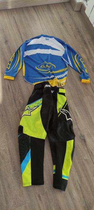 Equipación enduro-trial niño