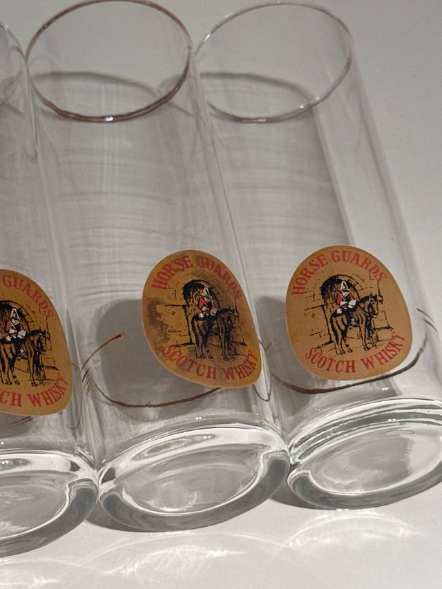 5 vasos tubo de Scotch Whisky