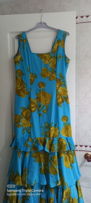 Talla 40 vestido flamenca gitana