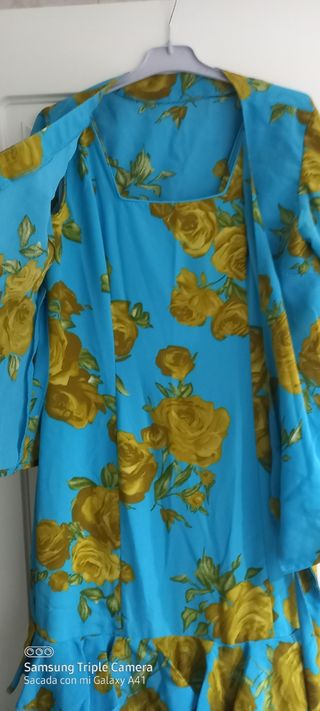 Talla 40 vestido flamenca gitana