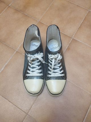 Botines de goma