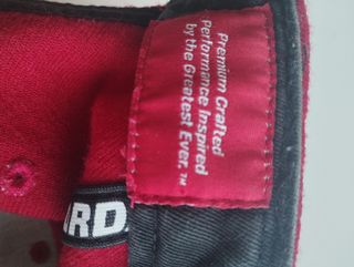 Gorra Nike Jordan roja de lana