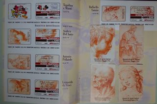 SCHEDE/TESSERE TELEFONICHE 1996